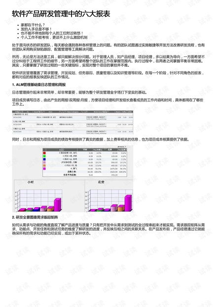 教育軟件開(kāi)發(fā)中的六大報(bào)表 構(gòu)建高效研發(fā)管理閉環(huán)